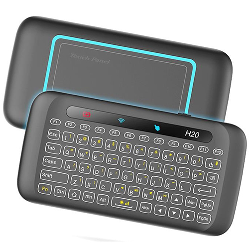 Mini Wireless Keyboard and Touchpad Mouse Combo H20 / Multi-fingers touch